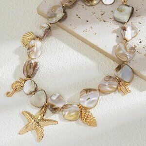 Coastal Elegance Ocean-Inspired Summer Necklace